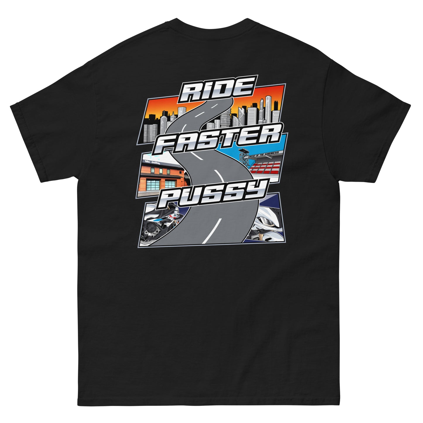 Mr Jolly Ride Faster Pussy T-Shirt